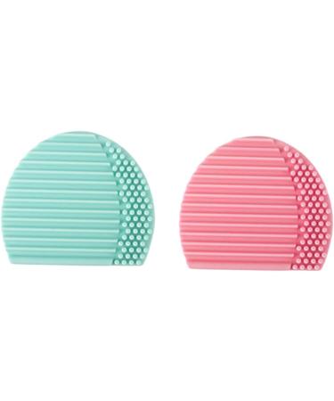 FRCOLOR 2 Pcs Makeup Brush Cleaning Pad Organizer - Best Makeup Brush Cleaner & Organizer for Flawless Skin - Buy Online on GoSupps.com