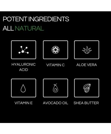 Men's Anti-Aging Face Cream - Wrinkle-Fighting Moisturizer - Hydrating, Firming, and Revitalizing Formula with Sandalwood Scent - 4 oz - Buy Online on GoSupps.com