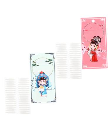 Ipetboom 2 Sets 2 Sided Tape Droopy Eyelid Lifter Eye Lid Lifters Eyelid Strips Eyelid Tape Invisible