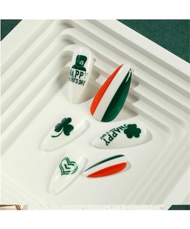 Press On Nails Fake-Nails Almond Nails-Tips Acrylic False Nails Artificial Nails - Buy Online on GoSupps.com