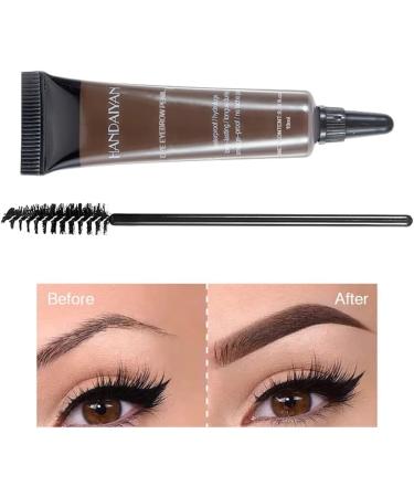  BNOYONERAS Eyebrow Tinting Kit Eyebrow Tinting Professional Eyebrow Makeup Gel Eyebrow Kit Waterproof and Long-Lasting Dark Brown - Buy Online on GoSupps.com