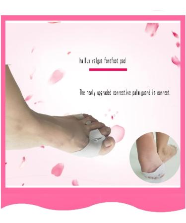 DEAVER Forefoot Pad Toe Splitter - Small Gel Toe Separators for Overlapping Toes (3 pairs) - Buy Online on GoSupps.com