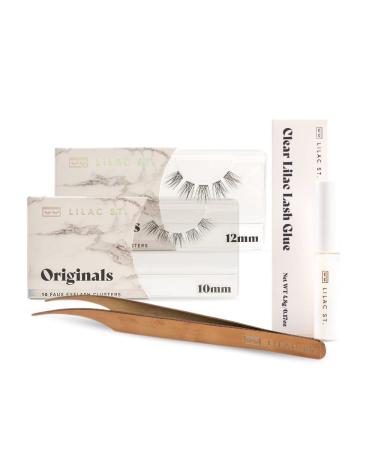 Lilac St. Starter Kit - Complete DIY eyelash extension kit, with lashes, specialized glue, and applicator