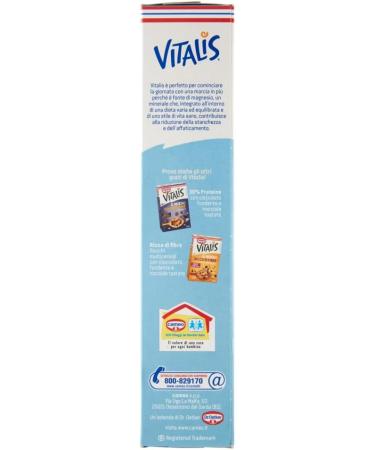  Italian Gourmet E.R. Cameo Vitalis Muesli Without Added Sugar Muesli Set of 6 Muesli No Added Sugar + Italian Gourmet Pulp 400 g - Buy Online on GoSupps.com