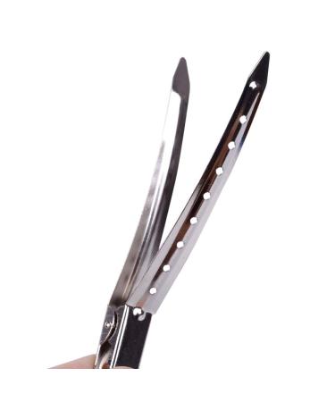 24pcs 3.5 Silver Duckbill Hair Clips for Extensions - Alligator Clips with Holes - Buy Online on GoSupps.com