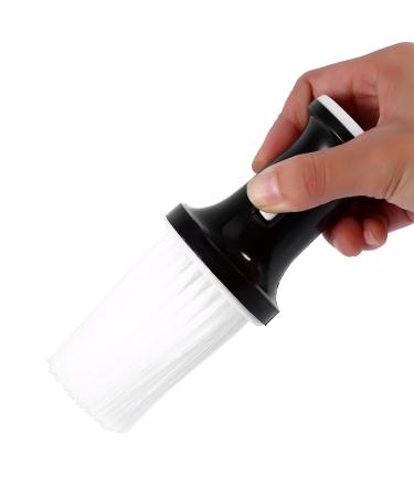 Neck Brush for Hairdressers | Nylon Hair Brush with Plastic Handle | Soft Barber Tool for Hair Cutting & Styling - Buy Online on GoSupps.com