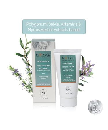 Moraz Pregnancy Nipple Cream | Safe Breastfeeding Essential | Soothes Irritated Nipples | 1.7 oz - Buy Online on GoSupps.com