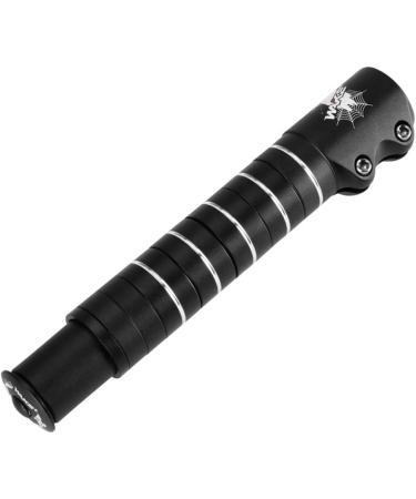 LITEONE Bike Stem Riser Extender - Aluminium Alloy, Adjustable, Black - for Mountain, Road, MTB, BMX, Fixie - Buy Online on GoSupps.com