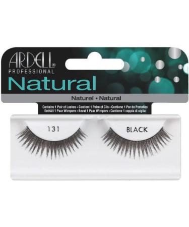 Ardell Fashion Lashes False Eyelashes - #131 Black (Pack of 4)