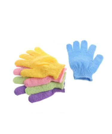 2 pi ces de Bain Exfoliants Nylon Vert Doux Gommage Corps pour Hommes Femmes Gar on Fille Lavage Facile et S chage Rapide Convient Tous Types de Peaux