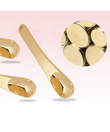 Lurrose 5pcs Metal Cosmetic Spatula Set for Eye Cream & Face Masks - Perfect Beauty Tool - Buy Online on GoSupps.com
