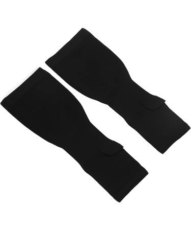 Compression Socks Open Toe 23-32 mmHg | Light Breathable Elastic | Varicose Veins Support (5xL) - Buy Online on GoSupps.com
