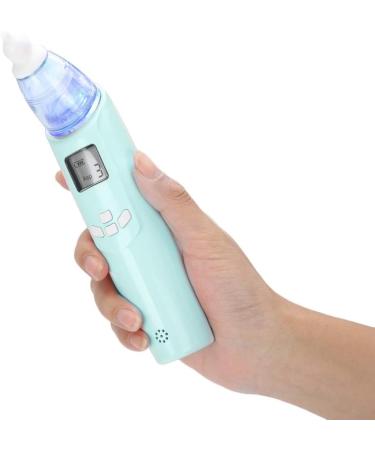 Portable Electric Baby Nasal Aspirator with 2 Silicone Tips, LED Light & Music - Blue | For Infants & Toddlers - Buy Online on GoSupps.com