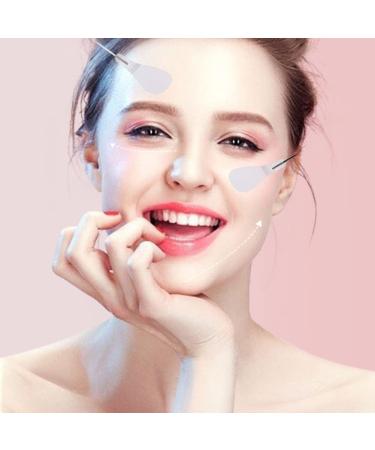 Face Lift Tape 80PCS - Invisible, Waterproof, High Elasticity for Wrinkles, Double Chin, V-line Face & Tightening Skin - Buy Online on GoSupps.com