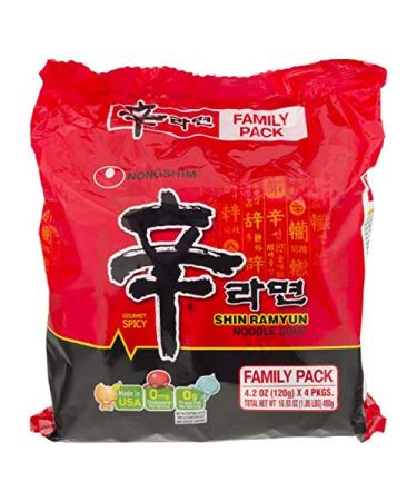 Nong Shim Nong Shim Tibia Ramyun 120G Noodles (Pack of 4)