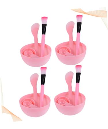 4sets Facial Mask Brush Buttercream Mask Bowl Brush Facial Mask Spatula Make up Kit Mask Mixed Tool Facial Mud Brush Bowl Stick Brush Spray Bottle Facial Mask Bowl Beatifufu - Buy Online on GoSupps.com