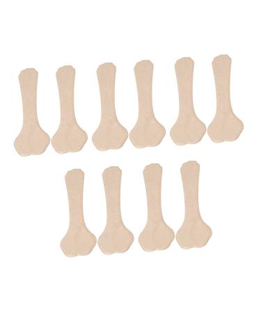NOLITOY 3 Sets 5 Pairs Anti-wear Seven-Point Pad Plantillas para De Mujer Travel Shoe Inserts Straps Heels for Women Heel Inserts Pads Slippers Flannel Gel Cute Miss Heel Pad