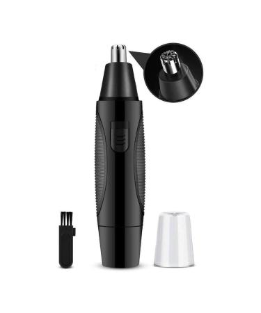 Ear Nose & Brow Trimmer Clipper Painless Trimmer for Men & Women Battery Operated Nose Hair Trimmer Kit Black