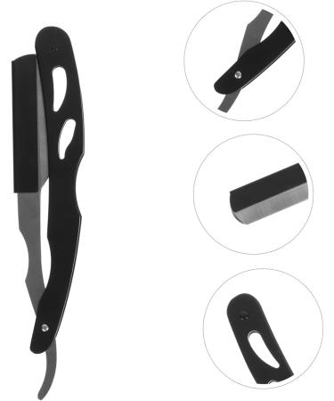Angoily Stainless Steel Men's Razor - Manual Beard Cutter Rustproof & Durable Shaving Tool - Buy Online on GoSupps.com