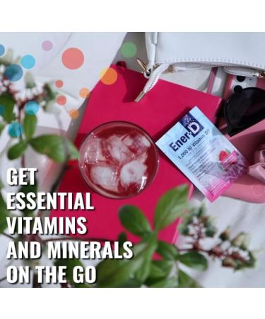 Conquitlam BC V36C2 EnerVitamin D raspberry 2 x 24 packetsbags 2 pieces - Buy Online on GoSupps.com