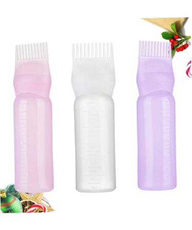 FRCOLOR 3pcs Hair Oil Comb Applicator Set - Ideal for Scalp Treatment Hair Coloring & Hairdressing - Buy Online on GoSupps.com