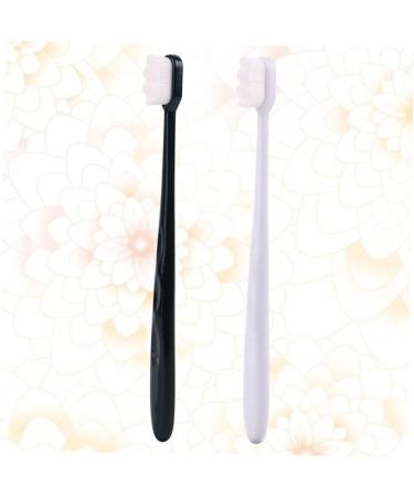 Shop Gatuida 2-St Plastic Handle School Toothbrush - Perfect for Travel Camping & Everyday Dental Care - Buy Online on GoSupps.com