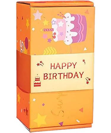 Generic Happy Birthday Surprising Boxes Bouncing Red Envelope Gift Boxes for Family Friend Neighbor Gift 16pcs Bounce Boxes Gift Boxes Gift Bags Yellow HAPPY BIRTHDY - Buy Online on GoSupps.com
