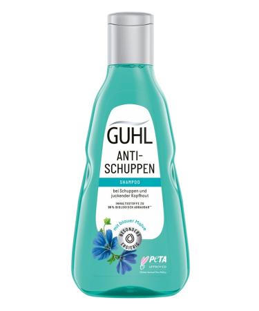 Guhl Anti-Dandruff Shampoo - Pack of 4 - 4 x 250 ml - Hair type: Dandruff Floral 1 l (Pack of 1) - Buy Online on GoSupps.com