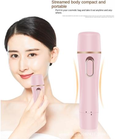 Portable 4-in-1 Electric Hair Removal Device - USB Charging Multi-Functional Women's Facial Shaver & Lipstick Trimmer (Pink) - Shop Now - Buy Online on GoSupps.com