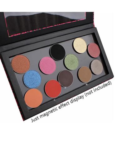 50pcs Metal Stickers Adhesive Set for Non-Magnetic Eyeshadow Pans - Magnetic Strips for Cosmetics Palette Accessories - Buy Online on GoSupps.com