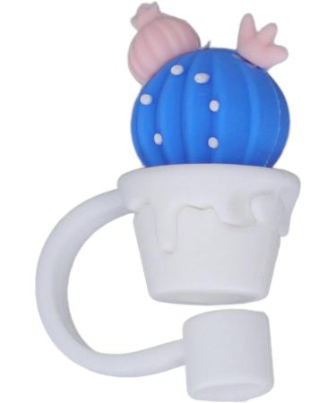 VGEBY 6pcs Silicone Straw Covers - Cartoon Reusable Dustproof Drinking Straw Tip Caps for Eco-Friendly Drinking - Buy Online on GoSupps.com