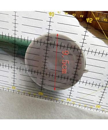 YICBOR DIY Sewing Tools Ruler Handle - Quilting Patchwork Ruler Green - Strong Adsorption - Buy Online on GoSupps.com