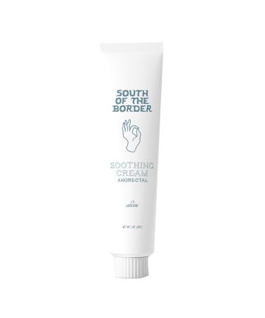 South of The Border Soothing Anorectal Cream with 5% Lidocaine for Instant Pain Relief of Hemorrhoid and Anal Fissures 1 oz