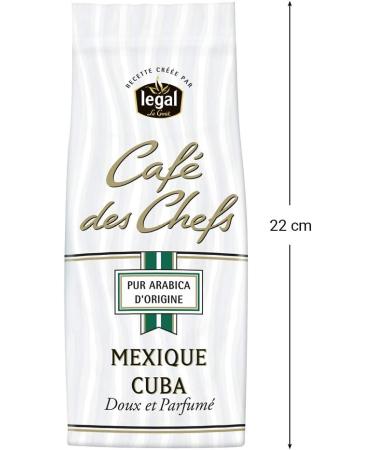 Caf s Legal Caf des Chefs Mexico Cuba 250 g - Pack of 4 - Buy Online on GoSupps.com