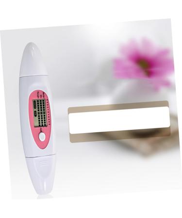 Beavorty 3pcs 3 1 Moisture Meter Facial Moisture Oil Tester Facial Moisture Oil Meter Sensor Monitor Number 13.5X2 CMx3pcs Pink+whitex3pcs - Buy Online on GoSupps.com