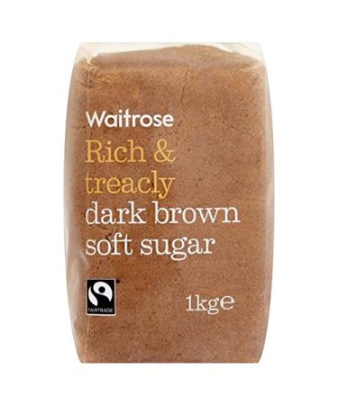 Waitrose Dark Brown Soft Sugar 1kg