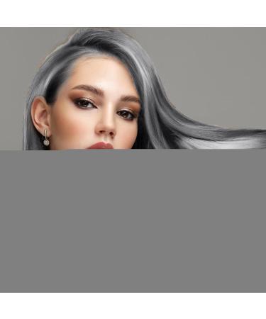 Temporary Hair Colors Wax 30ml Hair Color WaxWashable Color Styling Paste for Women Teens Children Party Carnival Halloween Cosplay Gray F - Buy Online on GoSupps.com