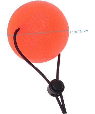 Beavorty Fitness Devices: Handcuff Ball & Squeeze Ball Grip for Strength Training - 5.3cm Orange Power Balls for Desk Workout - Buy Online on GoSupps.com