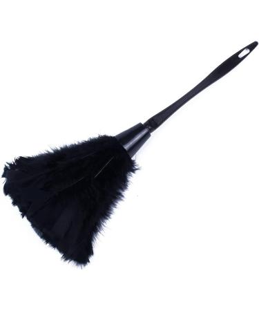 BTuregsau 2Pc Fashion Turkey Duster with Black Plastic Handle Cleaning Tool(Black) 35cm - Buy Online on GoSupps.com