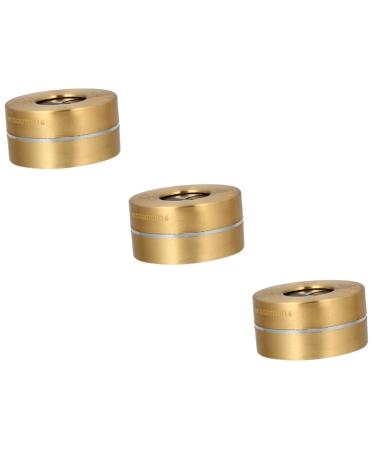 Healeved 3 STK Moxibusion-Box Air Cleaner Household appliances Moxibusion With back pain MOXIBUSTION Heat Moxa burns T-tool Moxa MoxibustionSofen Pure copper thermostat Goldenx3stk 8x8cmx3pcs