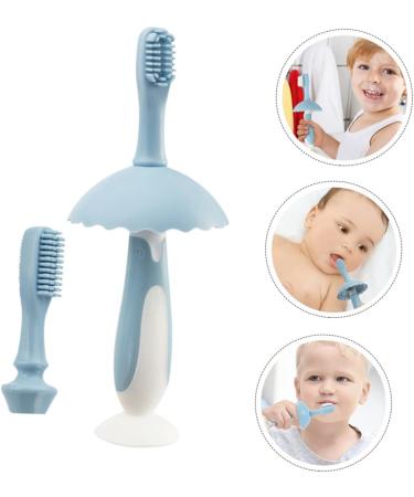 Hapinary Baby Toothbrush Set | Eco-Friendly Oral Care for Kids & Toddlers | Dental Health Accessories in Earth Colors - Buy Online on GoSupps.com