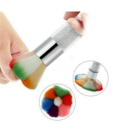 Gold Glitter Manicure Brush | Nail Care DIY Tool & Powder Remover | Salon-Quality Nail Art Brush - Buy Online on GoSupps.com