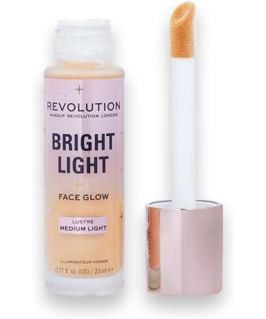 Makeup Revolution Bright Light Face Glow Brightening Skin Tint - Radiant Finish (Medium) - Buy Online on GoSupps.com