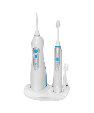 Proficare Dental Center sound toothbrush with oral shower for optimal dental care electrical toothbrush and oral shower with wireless charging function toothbrush including 6 essays PC-DC 3031 - Buy Online on GoSupps.com