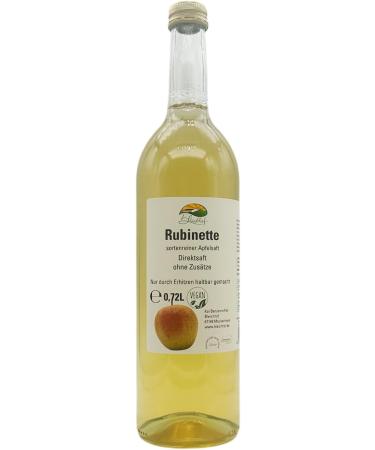  Bleichhof Bleichhof Apple Juice Rubinette - 100% Direct Juice Pure No Added Sugar Vegan Pack of 6 (6x0.72L) - Buy Online on GoSupps.com