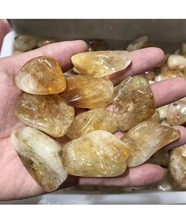 500g Natural Polished Yellow Quartz Tumbled Stone Citrine Crystal Stone Obelisk - Buy Online on GoSupps.com