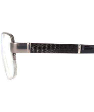 Buy Foster Grant Lyden Semi-Rimless Rectangular Reading Glasses 3-Pack - Satin Gunmetal Matte Black & Satin Dark - 2.00 Magnification | International Shipping Available - Buy Online on GoSupps.com