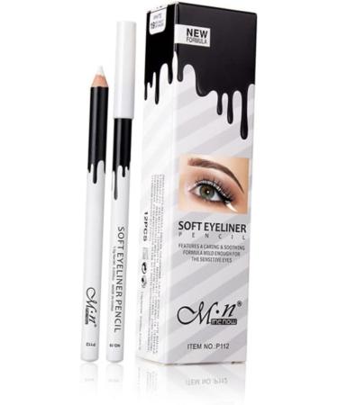 KALLORY 36 Pcs Lying Silkworm Eyeliner Waterproof Eyeliner Pencil Liquid Eyeliner Pencil Wooden Pole Tool 1 count (Pack of 1) Whitex3pcs - Buy Online on GoSupps.com