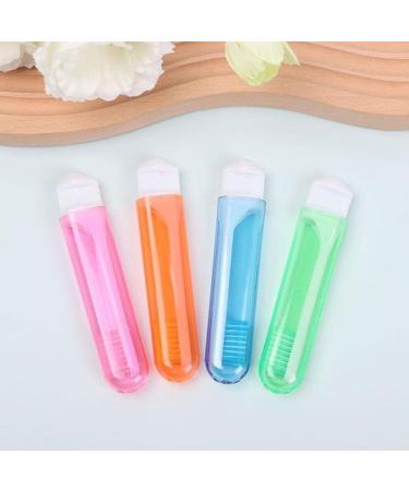 Travel Folding Toothbrush - Carbon Fiber Mini Tongue Soft Brush | Portable Care Tool for International Shipping - Buy Online on GoSupps.com