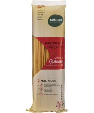  Naturata Naturata Maccaroni Bio Long Durable Light Wheat (6 x 500 g) - Buy Online on GoSupps.com